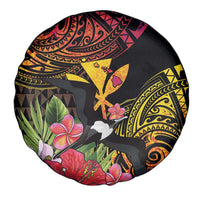 Hawaii Iwa Bird Spare Tire Cover Great Frigatebird Kanaka Tropical Hippie Style LT14 - Polynesian Pride