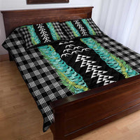 Black Palaka Hawaii Iwa Bird Quilt Bed Set Hawaiian Kakau Jade Vine Lei LT14 - Polynesian Pride