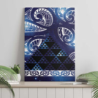 Matariki New Zealand Canvas Wall Art NZ Niho Taniwha Maori New Year Blue Galaxy LT14 - Polynesian Pride