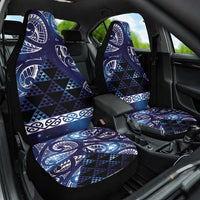 Matariki New Zealand Car Seat Cover NZ Niho Taniwha Maori New Year Blue Galaxy LT14 One Size Blue - Polynesian Pride
