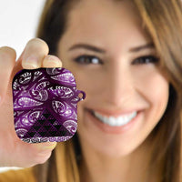 Matariki New Zealand AirPods Case NZ Niho Taniwha Maori New Year Purple Galaxy LT14 - Polynesian Pride