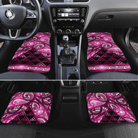Matariki New Zealand Car Mats NZ Niho Taniwha Maori New Year Pink Galaxy