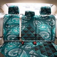 Matariki New Zealand Back Car Seat Cover NZ Niho Taniwha Maori New Year Cyan Galaxy LT14 - Polynesian Pride