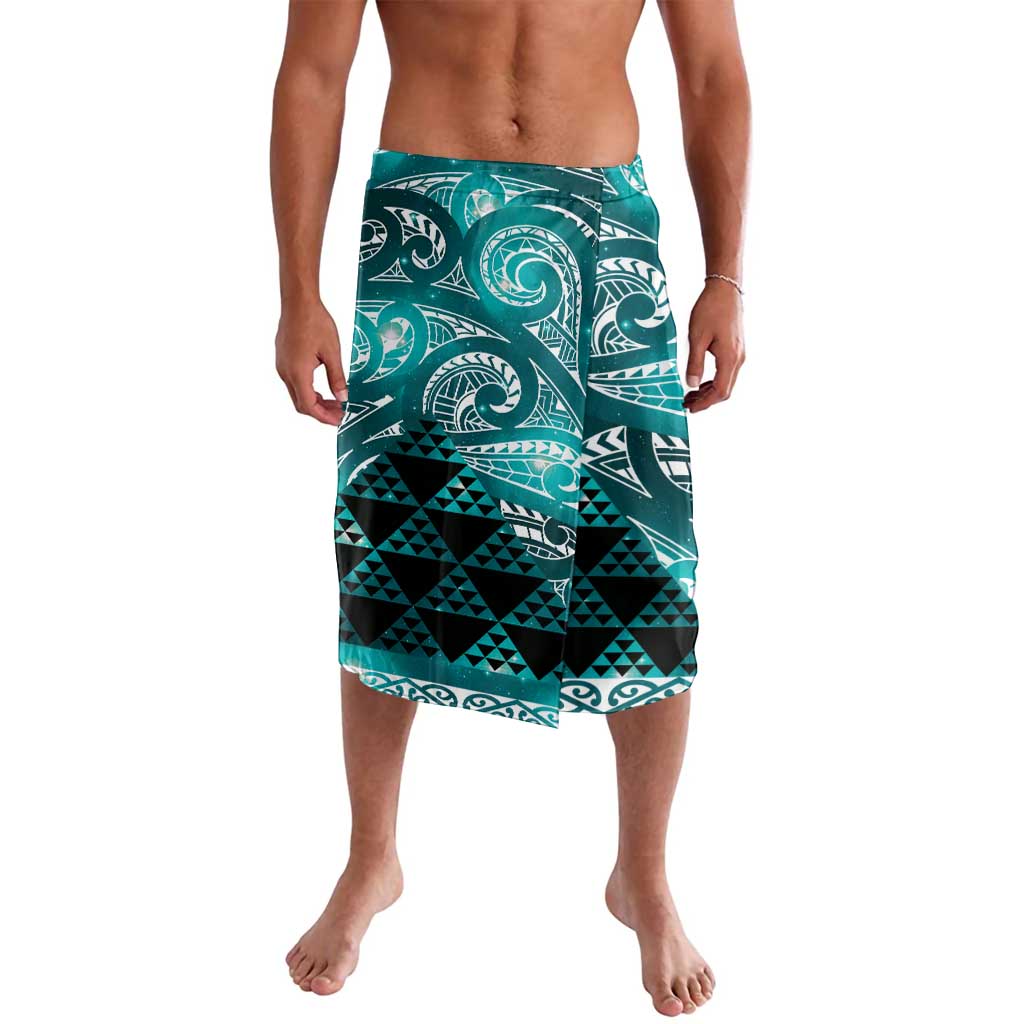 Matariki New Zealand Lavalava NZ Niho Taniwha Maori New Year Cyan Galaxy