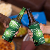Matariki New Zealand 4 in 1 Can Cooler Tumbler NZ Niho Taniwha Maori New Year Green Galaxy LT14 - Polynesian Pride