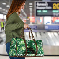 Matariki New Zealand Travel Bag NZ Niho Taniwha Maori New Year Green Galaxy LT14 - Polynesian Pride