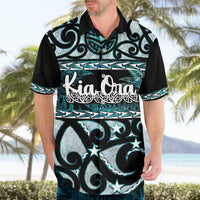 Kia Ora New Zealand Hawaiian Shirt Aotearoa Proud Maori Paua Shell Silver Fern LT14 - Polynesian Pride