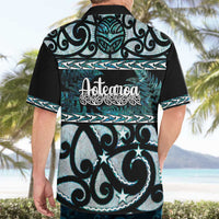 Kia Ora New Zealand Hawaiian Shirt Aotearoa Proud Maori Paua Shell Silver Fern LT14 - Polynesian Pride