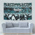 Kia Ora New Zealand Tapestry Aotearoa Proud Maori Paua Shell Silver Fern - Polynesian Pride