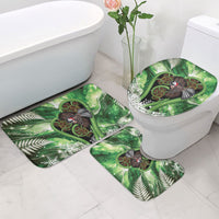 Piwakawaka New Zealand Christmas In July Bathroom Set NZ Aroha Koru Fern Marble Vibes LT14 - Polynesian Pride