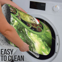 Kakapo New Zealand Christmas In July Bathroom Set NZ Aroha Koru Fern Marble Vibes LT14 - Polynesian Pride