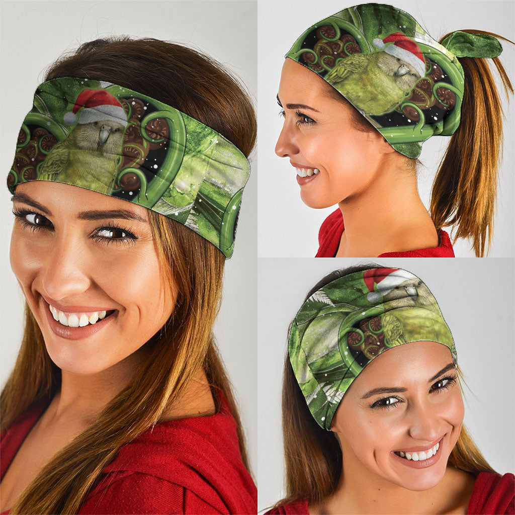 Kakapo New Zealand Christmas In July Neck Gaiter NZ Aroha Koru Fern Marble Vibes LT14 - Polynesian Pride