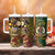 Vanuatu and Australia Tumbler With Handle Vanuatuan Polynesian Mix Aussie Aboriginal Art