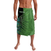Personalised New Zealand Darts Lavalava Aotearoa Maori Fern Mix Manaia Tattoo LT14 Green - Polynesian Pride
