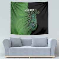 Personalised New Zealand Darts Tapestry Aotearoa Maori Fern Mix Manaia Tattoo LT14 - Polynesian Pride