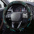 New Zealand Silver Fern Rugby Steering Wheel Cover Go All Black Turquoise Maori Paua Shell - Polynesian Pride
