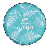 New Zealand Silver Fern Rugby Custom Spare Tire Cover Go Aotearoa Champions Turquoise Version LT14 - Polynesian Pride