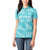 New Zealand Silver Fern Rugby Custom Women Polo Shirt Go Aotearoa Champions Turquoise Version - Polynesian Pride