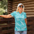 New Zealand Silver Fern Rugby Custom Women Polo Shirt Go Aotearoa Champions Turquoise Version - Polynesian Pride