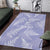 New Zealand Silver Fern Rugby Custom Area Rug Go Aotearoa Champions Purple Version - Polynesian Pride