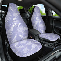 New Zealand Silver Fern Rugby Custom Car Seat Cover Go Aotearoa Champions Purple Version LT14 One Size Purple - Polynesian Pride