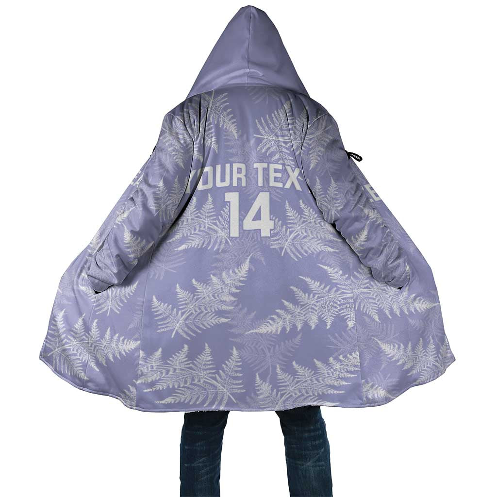 New Zealand Silver Fern Rugby Custom Cloak Go Aotearoa Champions Purple Version - Polynesian Pride