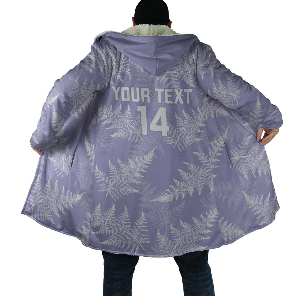 New Zealand Silver Fern Rugby Custom Cloak Go Aotearoa Champions Purple Version - Polynesian Pride