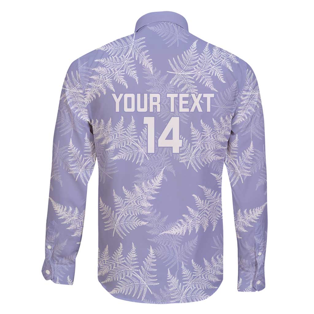 New Zealand Silver Fern Rugby Custom Family Matching Summer Maxi Dress and Hawaiian Shirt Go Aotearoa Champions Purple Version LT14 - Polynesian Pride