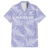 New Zealand Silver Fern Rugby Custom Hawaiian Shirt Go Aotearoa Champions Purple Version LT14 Purple - Polynesian Pride