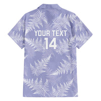 New Zealand Silver Fern Rugby Custom Hawaiian Shirt Go Aotearoa Champions Purple Version LT14 - Polynesian Pride