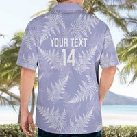 New Zealand Silver Fern Rugby Custom Hawaiian Shirt Go Aotearoa Champions Purple Version LT14 - Polynesian Pride
