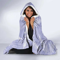 New Zealand Silver Fern Rugby Custom Hooded Blanket Go Aotearoa Champions Purple Version LT14 - Polynesian Pride