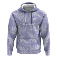 New Zealand Silver Fern Rugby Custom Hoodie Go Aotearoa Champions Purple Version LT14 Pullover Hoodie Purple - Polynesian Pride