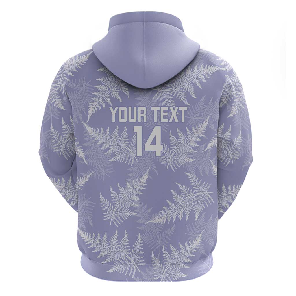 New Zealand Silver Fern Rugby Custom Hoodie Go Aotearoa Champions Purple Version LT14 - Polynesian Pride