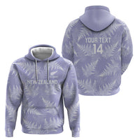 New Zealand Silver Fern Rugby Custom Hoodie Go Aotearoa Champions Purple Version LT14 - Polynesian Pride