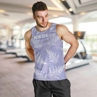 New Zealand Silver Fern Rugby Custom Men Tank Top Go Aotearoa Champions Purple Version LT14 Purple - Polynesian Pride