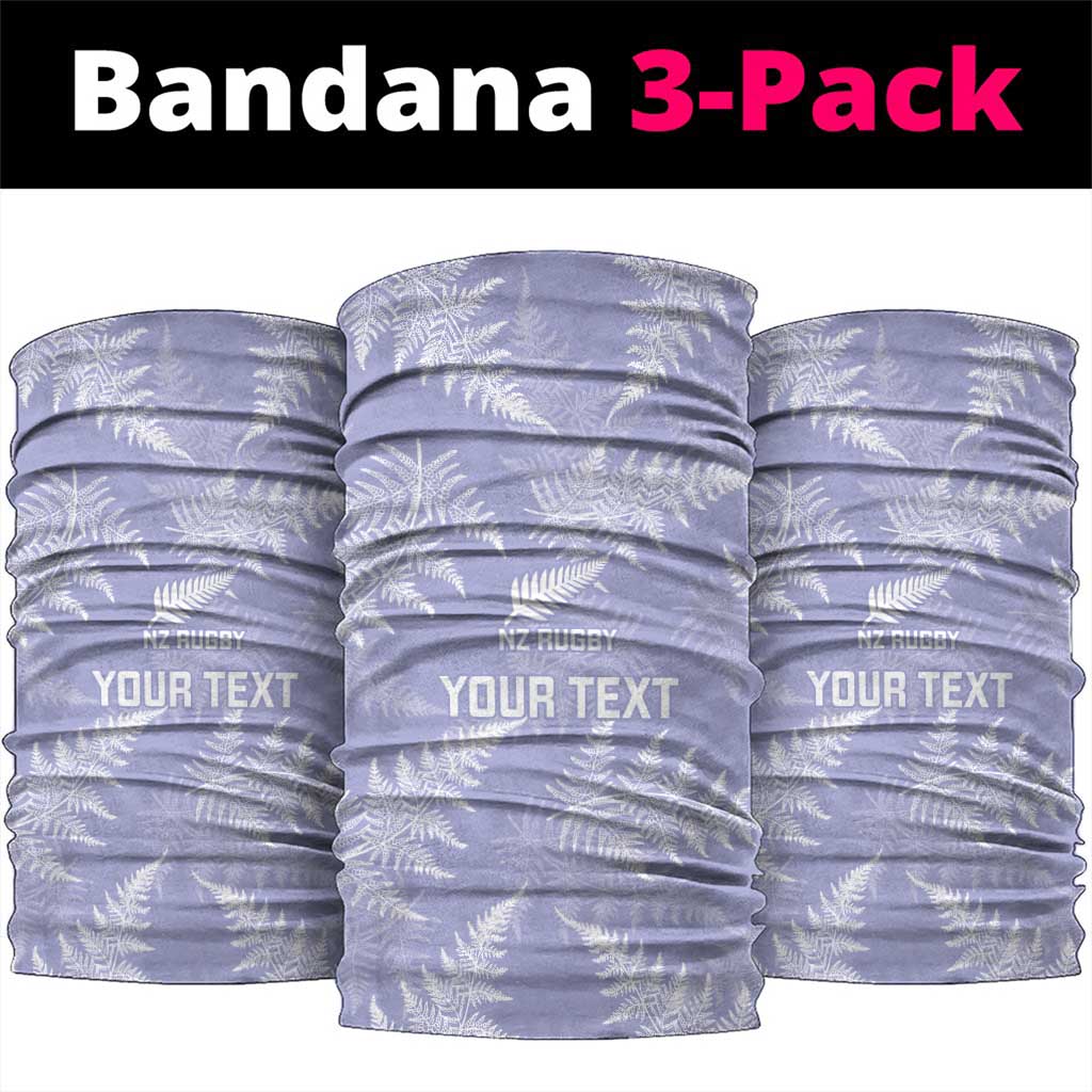 New Zealand Silver Fern Rugby Custom Neck Gaiter Go Aotearoa Champions Purple Version LT14 package One Size: 25*50cm Purple - Polynesian Pride