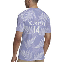 New Zealand Silver Fern Rugby Custom Rugby Jersey Go Aotearoa Champions Purple Version LT14 - Polynesian Pride