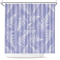 New Zealand Silver Fern Rugby Custom Shower Curtain Go Aotearoa Champions Purple Version LT14 Purple - Polynesian Pride