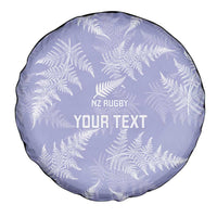 New Zealand Silver Fern Rugby Custom Spare Tire Cover Go Aotearoa Champions Purple Version LT14 - Polynesian Pride