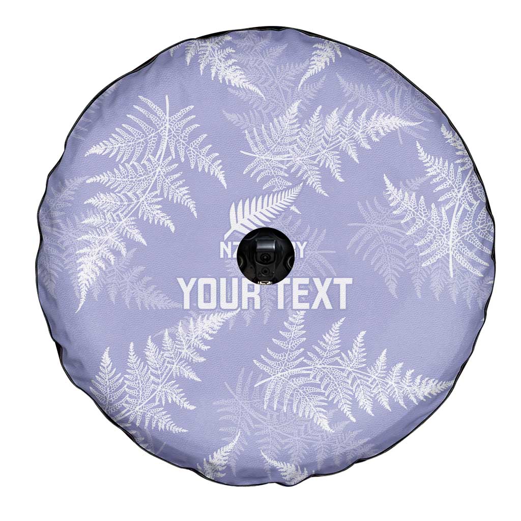New Zealand Silver Fern Rugby Custom Spare Tire Cover Go Aotearoa Champions Purple Version LT14 - Polynesian Pride
