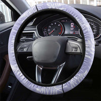 New Zealand Silver Fern Rugby Steering Wheel Cover Go Aotearoa Champions Purple Version LT14 - Polynesian Pride