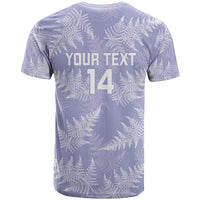 New Zealand Silver Fern Rugby Custom T Shirt Go Aotearoa Champions Purple Version LT14 - Polynesian Pride