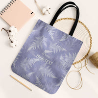 New Zealand Silver Fern Rugby Custom Tote Bag Go Aotearoa Champions Purple Version LT14 Black Strap One Size Purple - Polynesian Pride