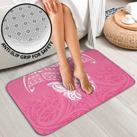 New Zealand Breast Cancer Awareness Bathroom Set Maori Butterfly Pink Ribbon LT14 - Polynesian Pride