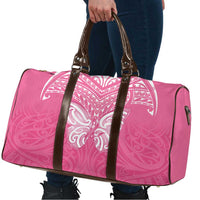 New Zealand Breast Cancer Awareness Travel Bag Maori Butterfly Pink Ribbon LT14 - Polynesian Pride