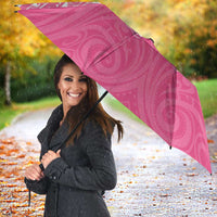 New Zealand Breast Cancer Awareness Umbrella Maori Butterfly Pink Ribbon LT14 - Polynesian Pride