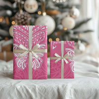 New Zealand Breast Cancer Awareness Wrapping Paper Maori Butterfly Pink Ribbon LT14 - Polynesian Pride
