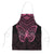 New Zealand Breast Cancer Awareness Apron Maori Butterfly Pink Ribbon Black Version - Polynesian Pride