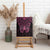 New Zealand Breast Cancer Awareness Canvas Wall Art Maori Butterfly Pink Ribbon Black Version - Polynesian Pride